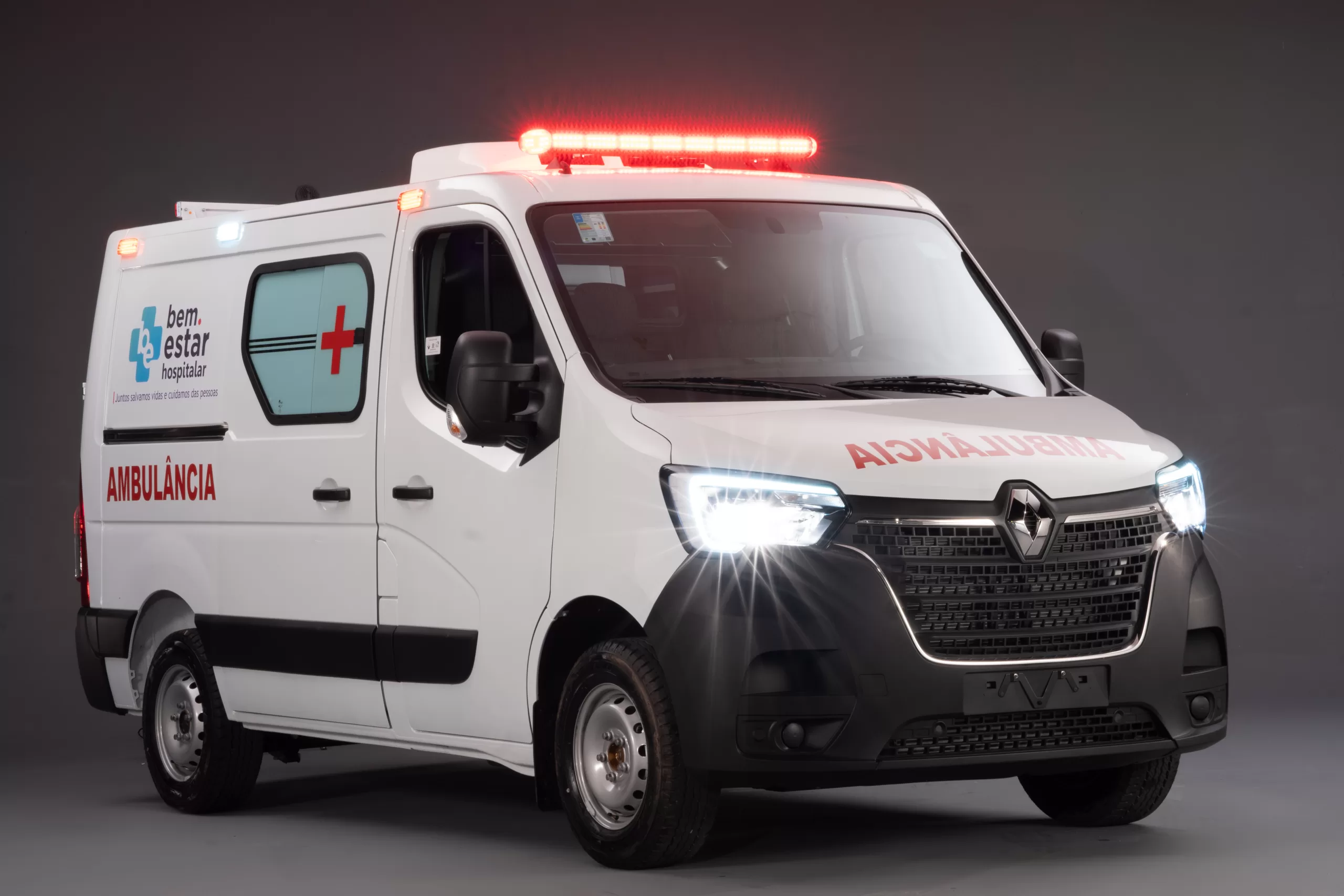 Ambulância tipo A Simples Remoção Renault Master